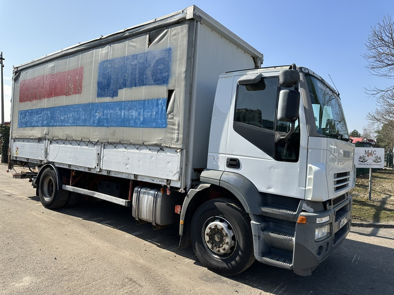 Iveco STRALIS 270 - 190S27 4x2 BACHER RIDELLES / BOX + ALU SIDE BOARDS - 6m90 - MANUAL ZF - EURO 3 - AIR SUSPENSION - Камион с брезент: снимка 1 Iveco STRALIS 270 - 190S27 4x2 BACHER RIDELLES / BOX + ALU SIDE BOARDS - 6m90 - MANUAL ZF - EURO 3 - AIR SUSPENSION - Камион с брезент: снимка 1