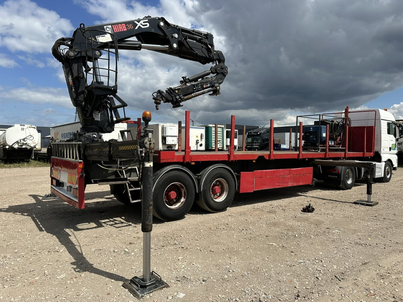Kwb 2-AS KRAANWAGEN + HIAB 377 E-4 HIPRO + JIB 100X-3 + RADIO + ROTATOR - SAF assen - LUCHTVERING - BELGISCHE KENTEKEN - Бордово полуремарке/ Платформа: снимка 1 Kwb 2-AS KRAANWAGEN + HIAB 377 E-4 HIPRO + JIB 100X-3 + RADIO + ROTATOR - SAF assen - LUCHTVERING - BELGISCHE KENTEKEN - Бордово полуремарке/ Платформа: снимка 1