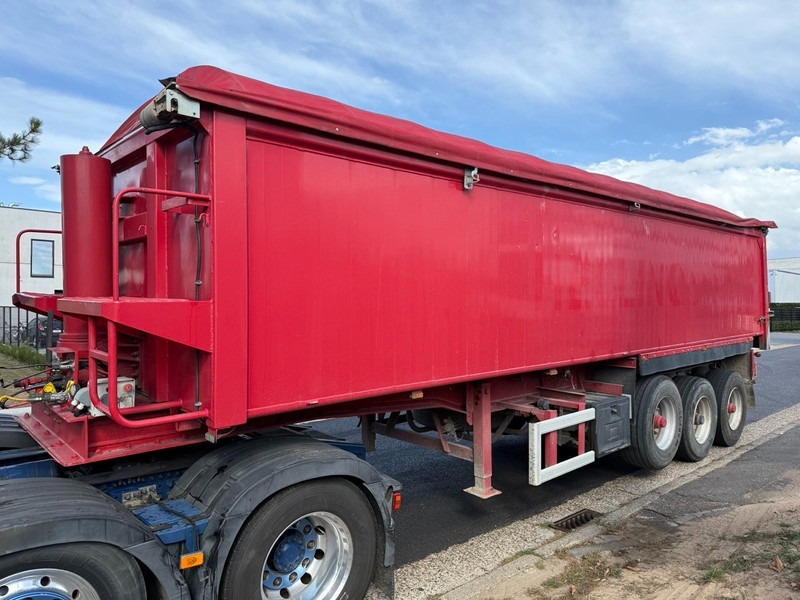 LAG 0-3-37 KAL - 3-AXLES ALU TIPPER - 42m3 AIR SUSPENSION - BPW DRUM - MARCOLIN COVER - Самосвал полуремарке: снимка 4 LAG 0-3-37 KAL - 3-AXLES ALU TIPPER - 42m3 AIR SUSPENSION - BPW DRUM - MARCOLIN COVER - Самосвал полуремарке: снимка 4