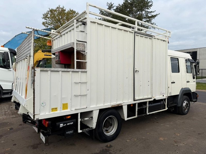 MAN 10.225 LC CLOSED BOX / KOFFER - DOKA - MANUAL GEARBOX - *344.000km* - STEEL SPRING / BLATT / LAMES - BE TRUCK - Камион фургон: снимка 5 MAN 10.225 LC CLOSED BOX / KOFFER - DOKA - MANUAL GEARBOX - *344.000km* - STEEL SPRING / BLATT / LAMES - BE TRUCK - Камион фургон: снимка 5