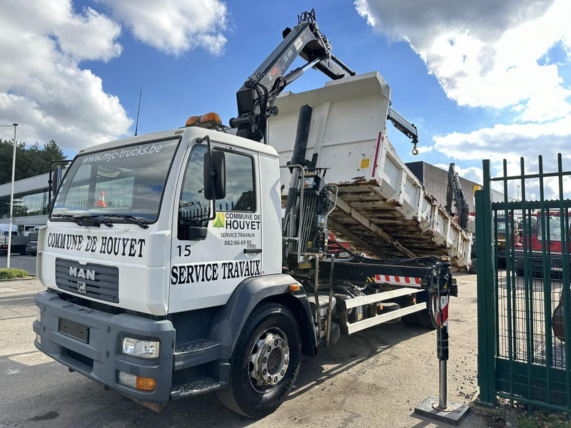MAN LC 18.280 18T 4x2 TIPPER + CRANE (2018!!!) HIAB 099 E-2 DUO (921h!) - *157.000km* - FULL AIR - BE TRUCK - Самосвал камион, Камион с кран: снимка 2 MAN LC 18.280 18T 4x2 TIPPER + CRANE (2018!!!) HIAB 099 E-2 DUO (921h!) - *157.000km* - FULL AIR - BE TRUCK - Самосвал камион, Камион с кран: снимка 2