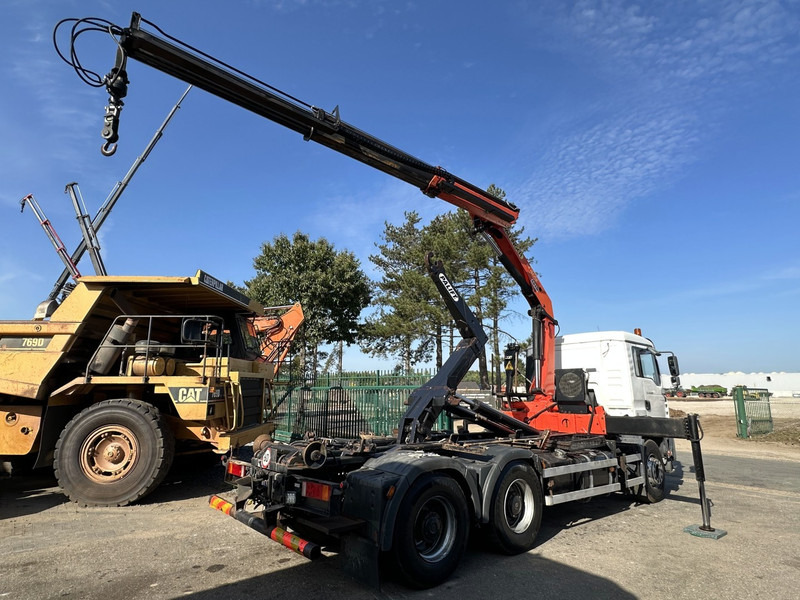 MAN TGA 33.360 6x4 HAAKSYSTEEM + KRAAN PALFINGER PK 15002 - MANUEEL - BLADVERIGN - NAAFREDUCTIE - BE TRUCK - Мултилифт с кука камион, Камион с кран: снимка 4 MAN TGA 33.360 6x4 HAAKSYSTEEM + KRAAN PALFINGER PK 15002 - MANUEEL - BLADVERIGN - NAAFREDUCTIE - BE TRUCK - Мултилифт с кука камион, Камион с кран: снимка 4