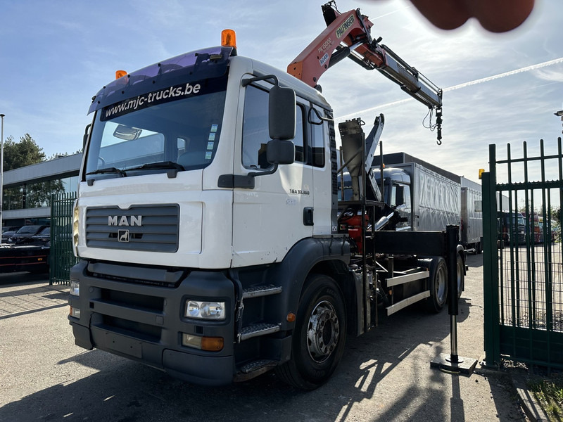 MAN TGA 33.360 6x4 HAAKSYSTEEM + KRAAN PALFINGER PK 15002 - MANUEEL - BLADVERIGN - NAAFREDUCTIE - BE TRUCK - Мултилифт с кука камион, Камион с кран: снимка 3 MAN TGA 33.360 6x4 HAAKSYSTEEM + KRAAN PALFINGER PK 15002 - MANUEEL - BLADVERIGN - NAAFREDUCTIE - BE TRUCK - Мултилифт с кука камион, Камион с кран: снимка 3