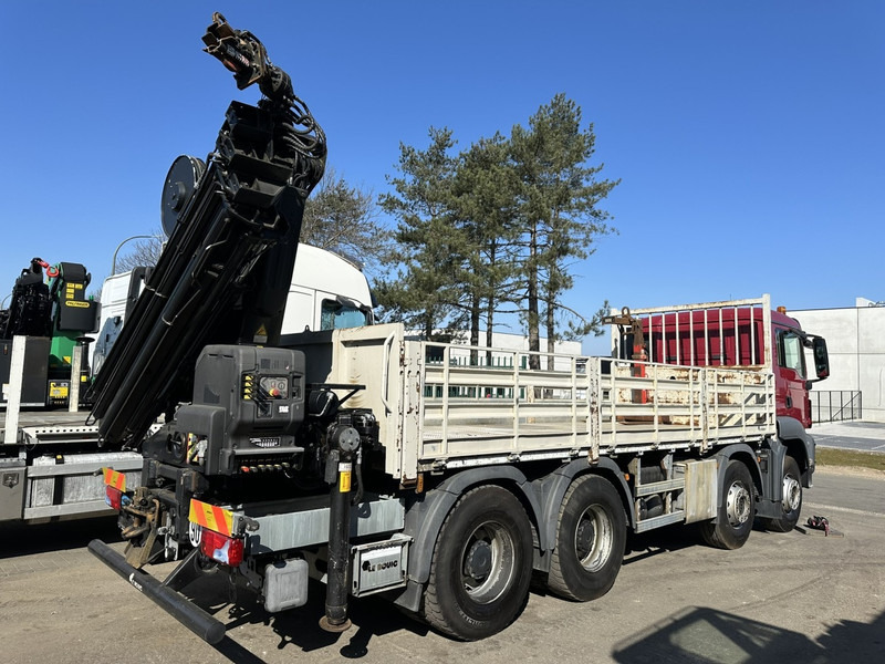 MAN TGS 35.420 8x4 + CRANE HIAB X-HIPRO 302 EP-5 - 192.000km - ROTATOR - 5/6 F - PLATFORM 6m55 - AIR SUSPENSION - TUV 06/2025 - TOP CONDITION - Бордови камион, Камион с кран: снимка 5 MAN TGS 35.420 8x4 + CRANE HIAB X-HIPRO 302 EP-5 - 192.000km - ROTATOR - 5/6 F - PLATFORM 6m55 - AIR SUSPENSION - TUV 06/2025 - TOP CONDITION - Бордови камион, Камион с кран: снимка 5