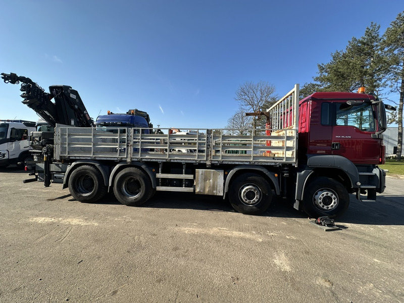MAN TGS 35.420 8x4 + CRANE HIAB X-HIPRO 302 EP-5 - 192.000km - ROTATOR - 5/6 F - PLATFORM 6m55 - AIR SUSPENSION - TUV 06/2025 - TOP CONDITION - Камион с кран: снимка 4 MAN TGS 35.420 8x4 + CRANE HIAB X-HIPRO 302 EP-5 - 192.000km - ROTATOR - 5/6 F - PLATFORM 6m55 - AIR SUSPENSION - TUV 06/2025 - TOP CONDITION - Камион с кран: снимка 4