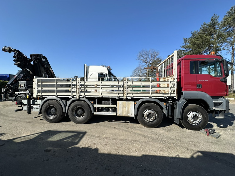 MAN TGS 35.420 8x4 + CRANE HIAB X-HIPRO 302 EP-5 - 192.000km - ROTATOR - 5/6 F - PLATFORM 6m55 - AIR SUSPENSION - TUV 06/2025 - TOP CONDITION - Камион с кран: снимка 4 MAN TGS 35.420 8x4 + CRANE HIAB X-HIPRO 302 EP-5 - 192.000km - ROTATOR - 5/6 F - PLATFORM 6m55 - AIR SUSPENSION - TUV 06/2025 - TOP CONDITION - Камион с кран: снимка 4