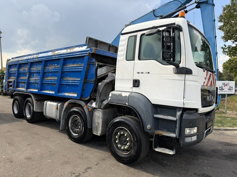 MAN TGS 41.360 8x4 - *EURO 3* TIPPER - FLIEGL PUSH TIPPER - BIG AXLES / HUB REDUCTION - STEEL SPRING - AS TRONIC AUTOMATIC - Самосвал камион: снимка 1 MAN TGS 41.360 8x4 - *EURO 3* TIPPER - FLIEGL PUSH TIPPER - BIG AXLES / HUB REDUCTION - STEEL SPRING - AS TRONIC AUTOMATIC - Самосвал камион: снимка 1