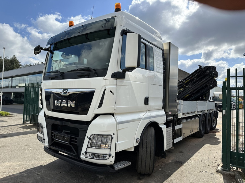 MAN TGX 35.420 8x4-4 TRIDEM + CRANE (26m!) HIAB X-HIPRO 408 E-5 + JIB 100X-5 - PLATFORM 6m40 - *306.245km* - BE TRUCK - Камион с кран: снимка 4 MAN TGX 35.420 8x4-4 TRIDEM + CRANE (26m!) HIAB X-HIPRO 408 E-5 + JIB 100X-5 - PLATFORM 6m40 - *306.245km* - BE TRUCK - Камион с кран: снимка 4