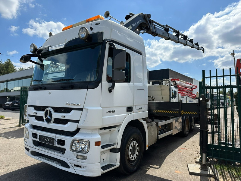 Mercedes-Benz ACTROS 2546 6x2 PRITSCHE + KRAN HIAB 422 EP-6 HIPRO - *415.000km* - PLATFORM 6m50 - LIFT AXLE - MP 3 - EURO 5 - BELGIAN PAPERS - Бордови камион, Камион с кран: снимка 3 Mercedes-Benz ACTROS 2546 6x2 PRITSCHE + KRAN HIAB 422 EP-6 HIPRO - *415.000km* - PLATFORM 6m50 - LIFT AXLE - MP 3 - EURO 5 - BELGIAN PAPERS - Бордови камион, Камион с кран: снимка 3