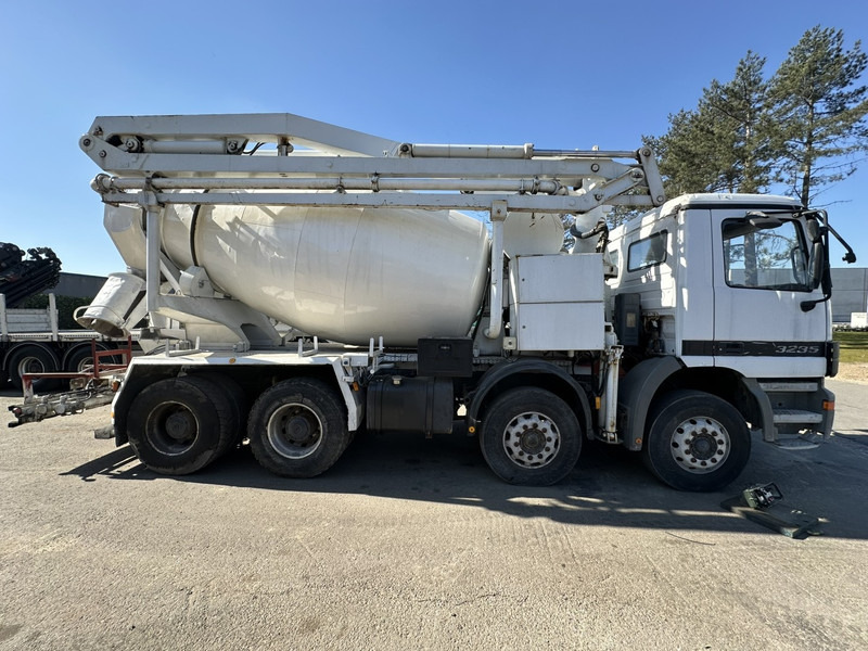 Mercedes-Benz ACTROS 3235 8x4 PUMI SCHWING - MIXER + PUMP - STEEL SPRING / HUB REDUCTION - AP ACHSEN - Бетон помпа: снимка 3 Mercedes-Benz ACTROS 3235 8x4 PUMI SCHWING - MIXER + PUMP - STEEL SPRING / HUB REDUCTION - AP ACHSEN - Бетон помпа: снимка 3