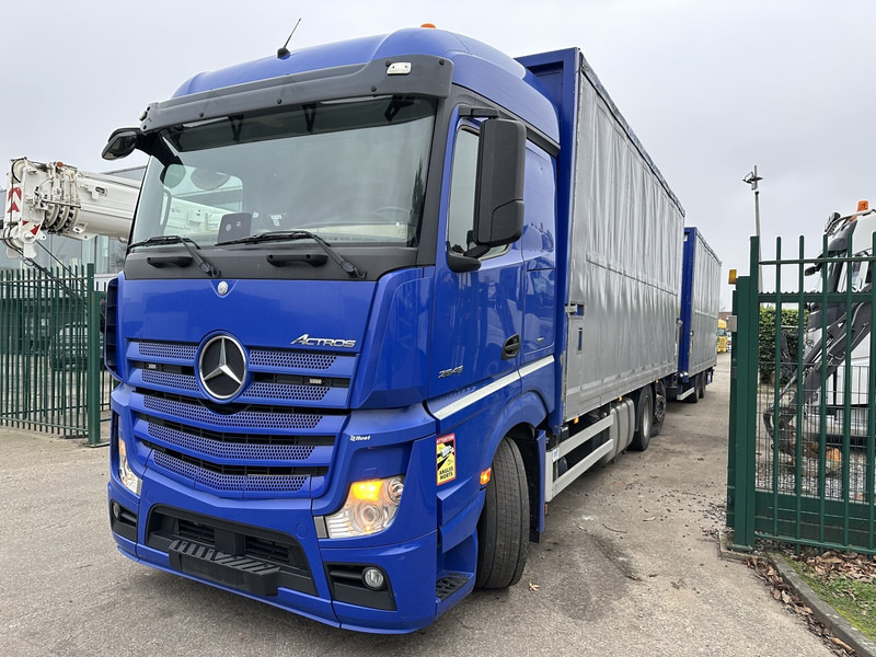 Mercedes-Benz Actros 2645 6x2 105m³ JUMBO + RETARDER + KRAN PALFINGER PK 19.001 SLD (4x) + RADIO - *FULL AIR* - FRIGO - EURO 6 - SAF AXLES - BELGIAN TRUCK - Камион фургон, Камион с кран: снимка 3 Mercedes-Benz Actros 2645 6x2 105m³ JUMBO + RETARDER + KRAN PALFINGER PK 19.001 SLD (4x) + RADIO - *FULL AIR* - FRIGO - EURO 6 - SAF AXLES - BELGIAN TRUCK - Камион фургон, Камион с кран: снимка 3