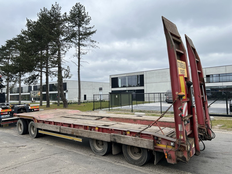 Нискорамна площадка ремарке Nooteboom ASD-40-22 40T - 4-AS DIEPLADER 8,60M X 3,05M - HYDR RAMPEN + VERBREDERS - BLADVERING - TROMMELREMMEN: снимка 19