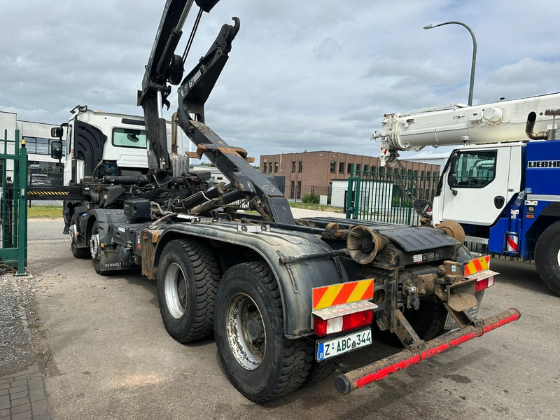 Renault C460 8x4 HOOKLIFT + CRANE HIAB 288 E-6 HIDUO - RADIO - 5/6 F - STEEL SPRING / HUB REDUCTION - Камион с кран: снимка 5 Renault C460 8x4 HOOKLIFT + CRANE HIAB 288 E-6 HIDUO - RADIO - 5/6 F - STEEL SPRING / HUB REDUCTION - Камион с кран: снимка 5