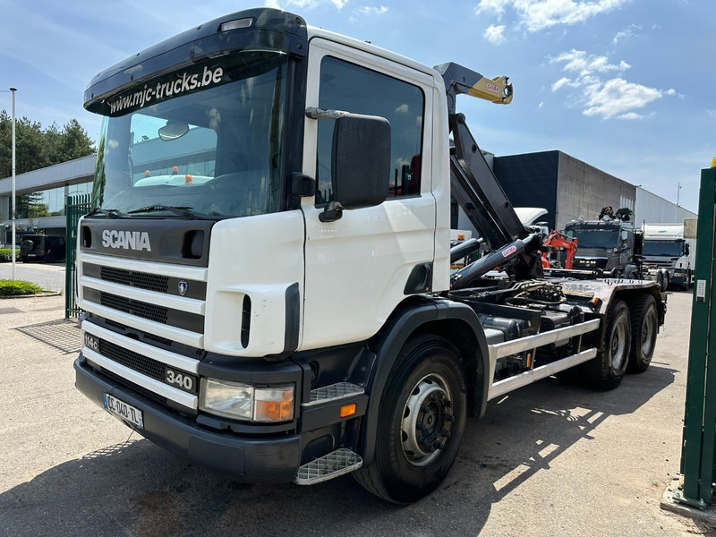 Scania 114C-340 6x4 HOOKLIFT 20T GANCHO - SPRING / BALLESTAS - CUBOS - MANUAL - EURO 3 - FR TRUCK - Мултилифт с кука камион: снимка 3 Scania 114C-340 6x4 HOOKLIFT 20T GANCHO - SPRING / BALLESTAS - CUBOS - MANUAL - EURO 3 - FR TRUCK - Мултилифт с кука камион: снимка 3