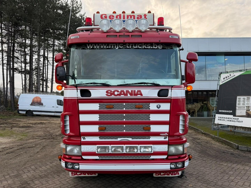 Бордови камион, Камион с кран Scania 164L-480 V8 6x4 BAUSTOFF + KRAN HIAB 350-4 + JIB 90-4 - *TOP ZUSTAND* - ROTATOR - RADIO - RETARDER - BLATT / AP ACHSEN - BELGISCHE LKW: снимка 9 Бордови камион, Камион с кран Scania 164L-480 V8 6x4 BAUSTOFF + KRAN HIAB 350-4 + JIB 90-4 - *TOP ZUSTAND* - ROTATOR - RADIO - RETARDER - BLATT / AP ACHSEN - BELGISCHE LKW: снимка 9