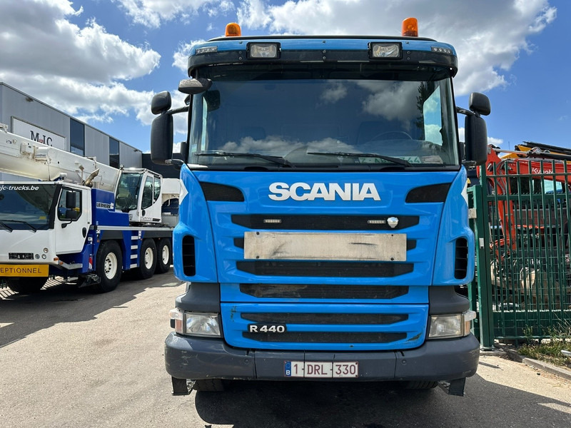 Scania G440 8x4 + (25m!) CRANE PALFINGER PK78002 SH G 8x + WINCH - PLATFORM 6m25 - MANUAL - HUB REDUCTION - STEEL SPRING - EURO 5 - BE TRUCK - Камион с кран: снимка 3 Scania G440 8x4 + (25m!) CRANE PALFINGER PK78002 SH G 8x + WINCH - PLATFORM 6m25 - MANUAL - HUB REDUCTION - STEEL SPRING - EURO 5 - BE TRUCK - Камион с кран: снимка 3