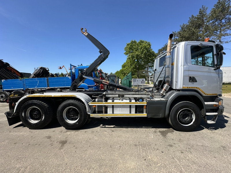 Scania G450 6x4 HAAKSYSTEEM AJK 20T - 5760mm - 3m90 WB - BLADVERING / NAAFREDUCTIE - EURO 6 - BE TRUCK - Мултилифт с кука камион: снимка 4 Scania G450 6x4 HAAKSYSTEEM AJK 20T - 5760mm - 3m90 WB - BLADVERING / NAAFREDUCTIE - EURO 6 - BE TRUCK - Мултилифт с кука камион: снимка 4
