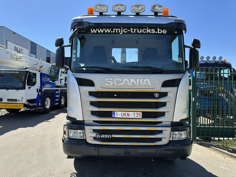 Scania G450 6x4 HOOKLIFT AJK 20T - 5760mm - 3m90 WB - HUB REDUCTION / STEEL SUSP. - EURO 6 - BE TRUCK - Мултилифт с кука камион: снимка 2 Scania G450 6x4 HOOKLIFT AJK 20T - 5760mm - 3m90 WB - HUB REDUCTION / STEEL SUSP. - EURO 6 - BE TRUCK - Мултилифт с кука камион: снимка 2