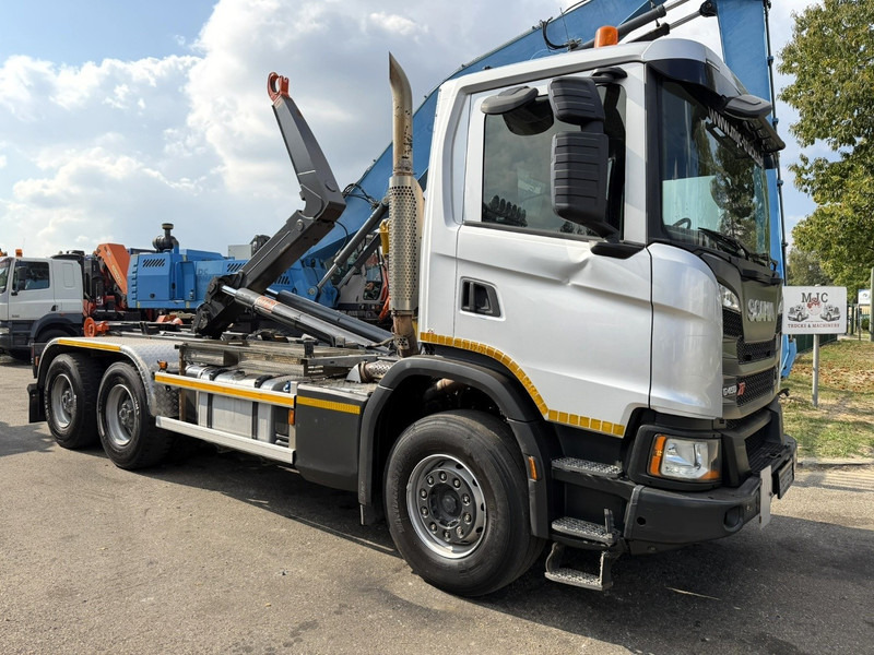 Scania G450 XT 6X4 AJK HAAKSYSTEEM 20T - 5760mm - WB 3m90 - HUB REDUCTION / STEEL SUSPENSION - EURO 6 - BE TRUCK - Мултилифт с кука камион: снимка 1 Scania G450 XT 6X4 AJK HAAKSYSTEEM 20T - 5760mm - WB 3m90 - HUB REDUCTION / STEEL SUSPENSION - EURO 6 - BE TRUCK - Мултилифт с кука камион: снимка 1
