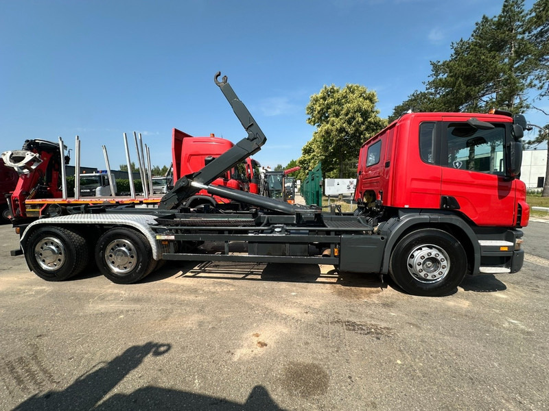 Scania P380 6x4 HOOKLIFT HIAB 25T - 6100mm - A/C - CAMERA - E4 - AIR SUSPENSION - BE TRUCK - Мултилифт с кука камион: снимка 4 Scania P380 6x4 HOOKLIFT HIAB 25T - 6100mm - A/C - CAMERA - E4 - AIR SUSPENSION - BE TRUCK - Мултилифт с кука камион: снимка 4