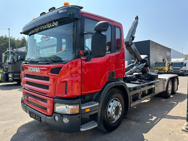 Scania P380 6x4 HOOKLIFT HIAB 25T - 6100mm - A/C - CAMERA - E4 - AIR SUSPENSION - BE TRUCK - Мултилифт с кука камион: снимка 3 Scania P380 6x4 HOOKLIFT HIAB 25T - 6100mm - A/C - CAMERA - E4 - AIR SUSPENSION - BE TRUCK - Мултилифт с кука камион: снимка 3