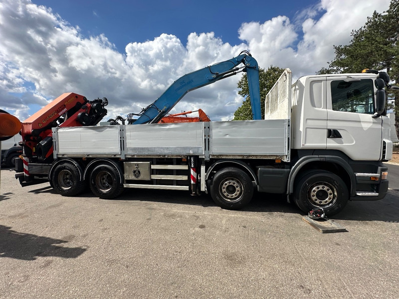 Scania R420 8x4 + CRANE PALFINGER PK44002 F (7x) + Rotator - 6m50 platform - Manual - - Бордови камион, Камион с кран: снимка 3 Scania R420 8x4 + CRANE PALFINGER PK44002 F (7x) + Rotator - 6m50 platform - Manual - - Бордови камион, Камион с кран: снимка 3
