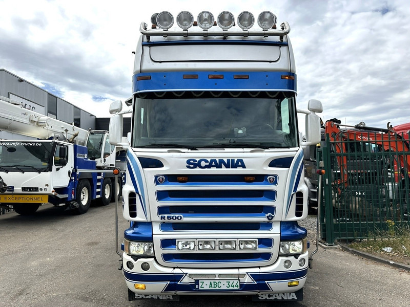 Scania R500 8x2 + CRANE 100Tm! PALFINGER PK100002 G 8x + 1 ME - RETARDER - ALCOA DURA BRIGHT - LIFT + STEERING - 5/6 HYDR F - TÜV 05/2026 - TOP CONDITION - Камион с кран: снимка 3 Scania R500 8x2 + CRANE 100Tm! PALFINGER PK100002 G 8x + 1 ME - RETARDER - ALCOA DURA BRIGHT - LIFT + STEERING - 5/6 HYDR F - TÜV 05/2026 - TOP CONDITION - Камион с кран: снимка 3