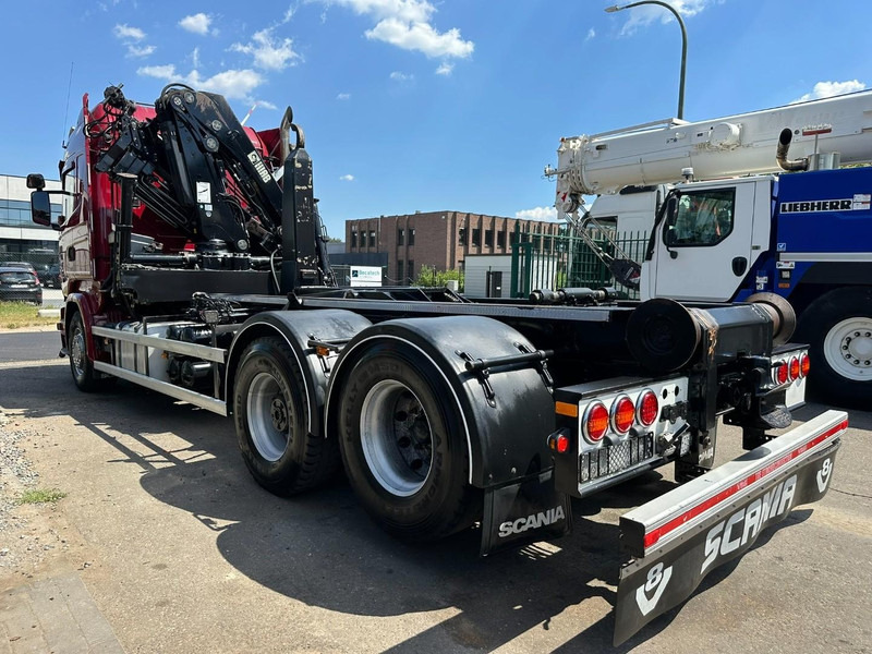 Scania R580 6X2 V8 HOOKLIFT + CRANE HIAB 211 E-4 HIPRO - ROTATOR - RETARDER - ALCOA ALU - RADIO - NL TRUCK - Мултилифт с кука камион, Камион с кран: снимка 5 Scania R580 6X2 V8 HOOKLIFT + CRANE HIAB 211 E-4 HIPRO - ROTATOR - RETARDER - ALCOA ALU - RADIO - NL TRUCK - Мултилифт с кука камион, Камион с кран: снимка 5