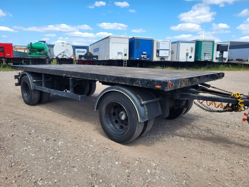 Trailor 2-AS PLATTE AANHANGER - SMB - AIR SUSPENSION - DOUBLE WHEELS - Бордово ремарке/ Платформа: снимка 1 Trailor 2-AS PLATTE AANHANGER - SMB - AIR SUSPENSION - DOUBLE WHEELS - Бордово ремарке/ Платформа: снимка 1
