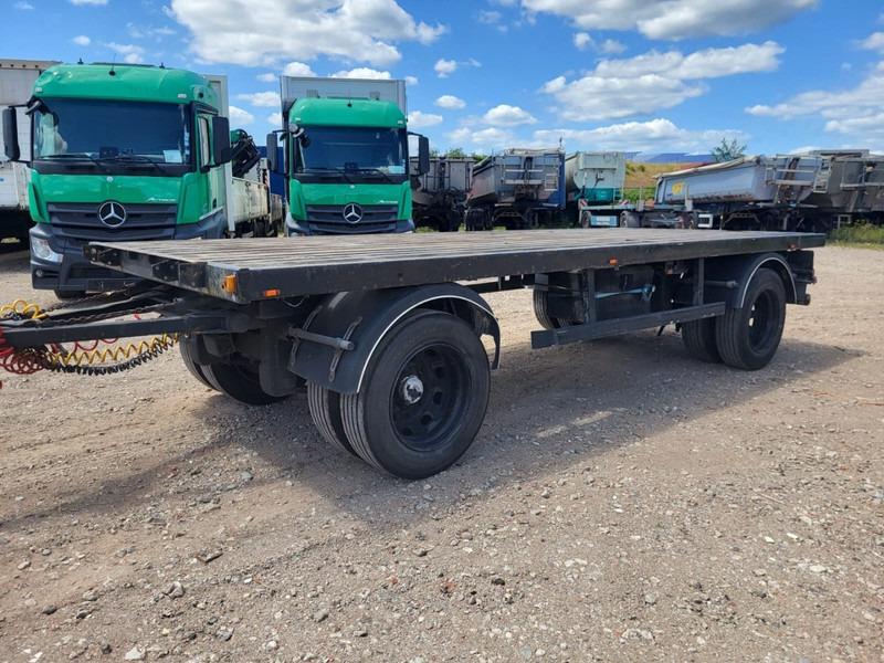 Trailor 2-AS PLATTE AANHANGER - SMB - AIR SUSPENSION - DOUBLE WHEELS - Бордово ремарке/ Платформа: снимка 2 Trailor 2-AS PLATTE AANHANGER - SMB - AIR SUSPENSION - DOUBLE WHEELS - Бордово ремарке/ Платформа: снимка 2