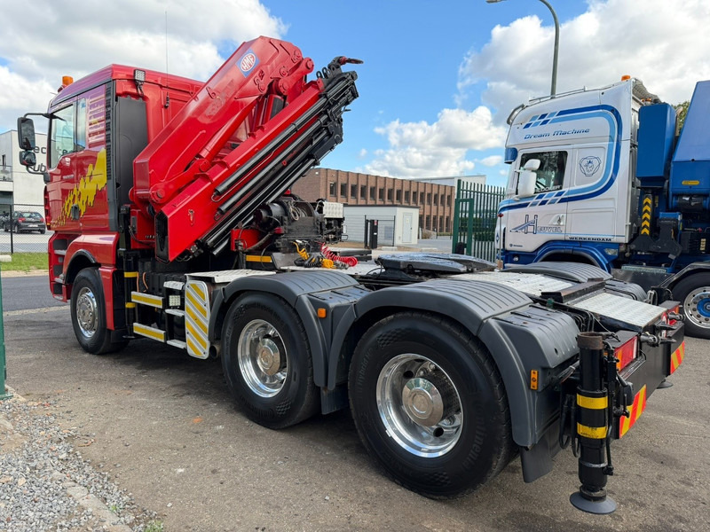 MAN TGA 33.530 6x4 - 90T ZSM + KRAN HMF 3720 K6 (17.3m) - RETARDER - MANUAL ZF - EURO 3 - 590.000km - ALCOA - BIG AXLES HUB REDUCTION - BE TRUCK - TOP CONDITION - Влекач: снимка 5 MAN TGA 33.530 6x4 - 90T ZSM + KRAN HMF 3720 K6 (17.3m) - RETARDER - MANUAL ZF - EURO 3 - 590.000km - ALCOA - BIG AXLES HUB REDUCTION - BE TRUCK - TOP CONDITION - Влекач: снимка 5