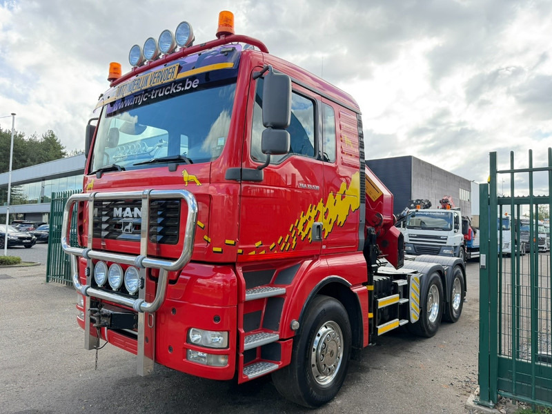MAN TGA 33.530 6x4 - 90T ZSM + KRAN HMF 3720 K6 (17.3m) - RETARDER - MANUAL ZF - EURO 3 - 590.000km - ALCOA - BIG AXLES HUB REDUCTION - BE TRUCK - TOP CONDITION - Влекач: снимка 3 MAN TGA 33.530 6x4 - 90T ZSM + KRAN HMF 3720 K6 (17.3m) - RETARDER - MANUAL ZF - EURO 3 - 590.000km - ALCOA - BIG AXLES HUB REDUCTION - BE TRUCK - TOP CONDITION - Влекач: снимка 3