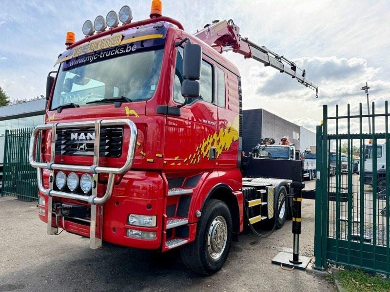 MAN TGA 33.530 6x4 - 90T ZSM + KRAN HMF 3720 K6 (17.3m) - RETARDER - MANUAL ZF - EURO 3 - 590.000km - ALCOA - BIG AXLES HUB REDUCTION - BE TRUCK - TOP CONDITION - Влекач: снимка 4 MAN TGA 33.530 6x4 - 90T ZSM + KRAN HMF 3720 K6 (17.3m) - RETARDER - MANUAL ZF - EURO 3 - 590.000km - ALCOA - BIG AXLES HUB REDUCTION - BE TRUCK - TOP CONDITION - Влекач: снимка 4