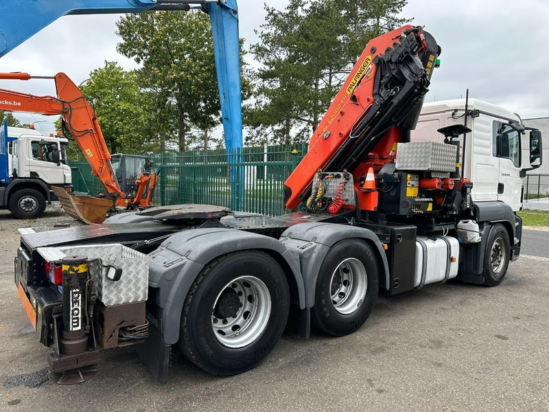 MAN TGS 26.440 6X4 SZM + (22m) KRAN PALFINGER PK62002 E 6x H + 1ME - RETARDER - EURO 5 - BE TRUCK - Влекач: снимка 5 MAN TGS 26.440 6X4 SZM + (22m) KRAN PALFINGER PK62002 E 6x H + 1ME - RETARDER - EURO 5 - BE TRUCK - Влекач: снимка 5