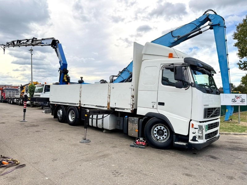 Volvo FH 420 6X2 PRITSCHE + (20m!) KRAN PALFINGER PK29002 E (6x) 5/6 F - *FULL AIR* - 379.000km - EURO 5 - PLATFORM 6m75 - LIFT + STEERING AXLE - I SHIFT - BE TRUCK - Бордови камион, Камион с кран: снимка 2 Volvo FH 420 6X2 PRITSCHE + (20m!) KRAN PALFINGER PK29002 E (6x) 5/6 F - *FULL AIR* - 379.000km - EURO 5 - PLATFORM 6m75 - LIFT + STEERING AXLE - I SHIFT - BE TRUCK - Бордови камион, Камион с кран: снимка 2