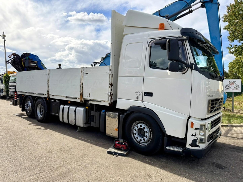 Volvo FH 420 6X2 PRITSCHE + (20m!) KRAN PALFINGER PK29002 E (6x) 5/6 F - *FULL AIR* - 379.000km - EURO 5 - PLATFORM 6m75 - LIFT + STEERING AXLE - I SHIFT - BE TRUCK - Бордови камион, Камион с кран: снимка 1 Volvo FH 420 6X2 PRITSCHE + (20m!) KRAN PALFINGER PK29002 E (6x) 5/6 F - *FULL AIR* - 379.000km - EURO 5 - PLATFORM 6m75 - LIFT + STEERING AXLE - I SHIFT - BE TRUCK - Бордови камион, Камион с кран: снимка 1