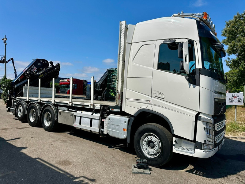 Volvo FH 420 8x4 TRIDEM KRAANWAGEN + (26m!) HIAB 408 E-8 + 2 ME HIPRO + WINCH - 63.000km ONLY - CREWCAB 4 SEATER - PLATFORM 7m - TOP CONDITION - Бордови камион, Камион с кран: снимка 1 Volvo FH 420 8x4 TRIDEM KRAANWAGEN + (26m!) HIAB 408 E-8 + 2 ME HIPRO + WINCH - 63.000km ONLY - CREWCAB 4 SEATER - PLATFORM 7m - TOP CONDITION - Бордови камион, Камион с кран: снимка 1