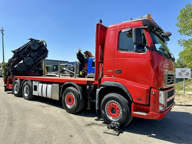 Volvo FH 460 8X4 +(27m!) CRANE HIAB 700 E-6 HIPRO + FLYJIB 165X-4 - ROTATOR - *487.000km* - E5 - BE TRUCK 2011 - Бордови камион, Камион с кран: снимка 1 Volvo FH 460 8X4 +(27m!) CRANE HIAB 700 E-6 HIPRO + FLYJIB 165X-4 - ROTATOR - *487.000km* - E5 - BE TRUCK 2011 - Бордови камион, Камион с кран: снимка 1