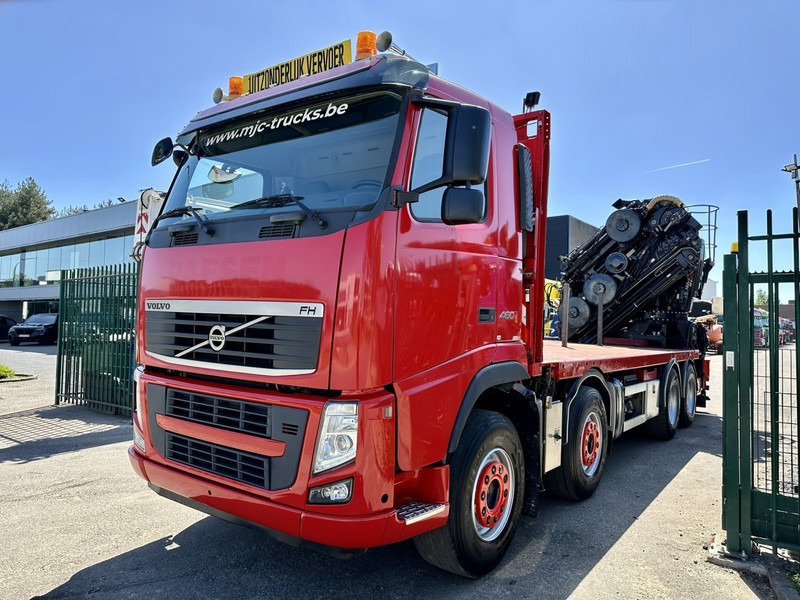 Volvo FH 460 8X4 +(27m!) CRANE HIAB 700 E-6 HIPRO + FLYJIB 165X-4 - ROTATOR - *487.000km* - E5 - BE TRUCK 2011 - Бордови камион, Камион с кран: снимка 4 Volvo FH 460 8X4 +(27m!) CRANE HIAB 700 E-6 HIPRO + FLYJIB 165X-4 - ROTATOR - *487.000km* - E5 - BE TRUCK 2011 - Бордови камион, Камион с кран: снимка 4