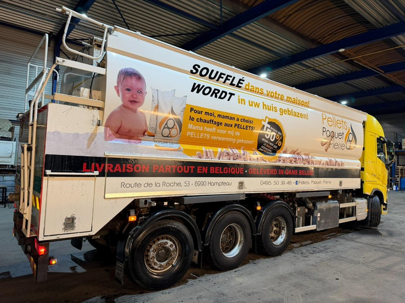 Каналопочистваща машина Volvo FH 460 8X4 SILO KOMPRESSOR / BDF / PRITSCHE PLANE BOX 8m50 - *FULL AIR* - EURO 6 - LIFT + STEERING AXLE - BE TRUCK: снимка 7 Каналопочистваща машина Volvo FH 460 8X4 SILO KOMPRESSOR / BDF / PRITSCHE PLANE BOX 8m50 - *FULL AIR* - EURO 6 - LIFT + STEERING AXLE - BE TRUCK: снимка 7