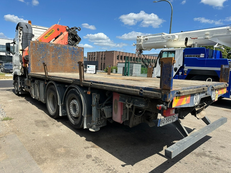 Бордови камион, Камион с кран Volvo FH 500 6X2 PRITSCHE + KRAN PALFINGER PK50002 E 5x - RETARDER - PLATFORM 6m20 - TWISTLOCKS 20' - 561.000km - EURO 5: снимка 8
