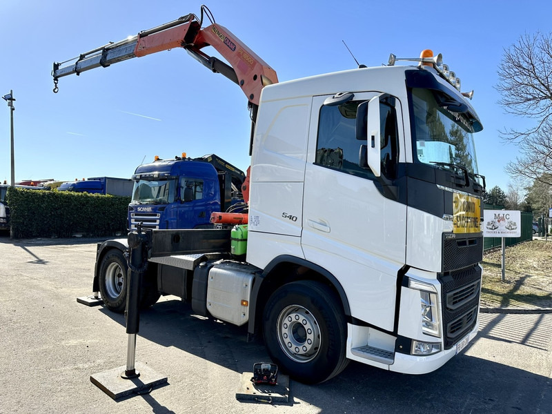 Volvo FH 540 TRACTOR + CRANE PK 18500 + RADIO - *449.000km* - EURO 6 - COC - 4 STABS - Камион с кран: снимка 1 Volvo FH 540 TRACTOR + CRANE PK 18500 + RADIO - *449.000km* - EURO 6 - COC - 4 STABS - Камион с кран: снимка 1