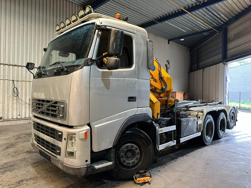 Volvo FH12-420 8x4 HOOKLIFT AJK + CRANE EFFER 250 - 3S - RADIO - TRIDEM LIFT + STEERING AXLE - I SHIFT - BE TRUCK - Мултилифт с кука камион, Камион с кран: снимка 1 Volvo FH12-420 8x4 HOOKLIFT AJK + CRANE EFFER 250 - 3S - RADIO - TRIDEM LIFT + STEERING AXLE - I SHIFT - BE TRUCK - Мултилифт с кука камион, Камион с кран: снимка 1