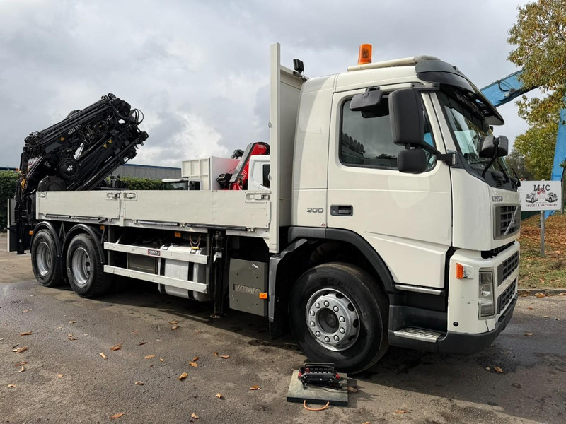Volvo FM 300 6x4 + (25.8m!) PRITSCHE + KRAN HIAB 245 E-5 + JIB 65 X-3 + 2 ME - *228.000km* - MANUAL - A/C - EURO 3 - BELGIAN TRUCK - Бордови камион, Камион с кран: снимка 1 Volvo FM 300 6x4 + (25.8m!) PRITSCHE + KRAN HIAB 245 E-5 + JIB 65 X-3 + 2 ME - *228.000km* - MANUAL - A/C - EURO 3 - BELGIAN TRUCK - Бордови камион, Камион с кран: снимка 1