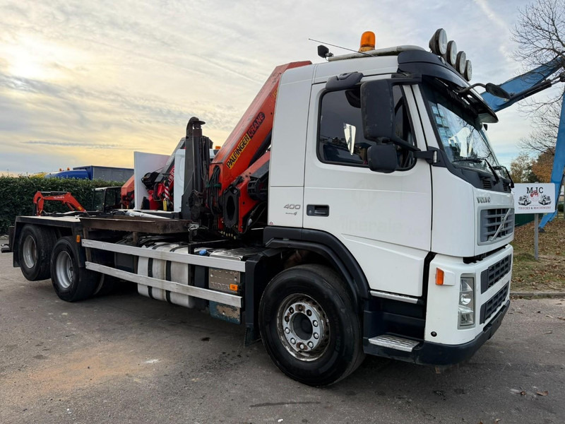 Volvo FM 400 6x2 HOOKLIFT + CRANE PALFINGER PK 15500 B (2x) - 5/6 F - MANUAL - EURO 4 - BE TRUCK - Мултилифт с кука камион, Камион с кран: снимка 3 Volvo FM 400 6x2 HOOKLIFT + CRANE PALFINGER PK 15500 B (2x) - 5/6 F - MANUAL - EURO 4 - BE TRUCK - Мултилифт с кука камион, Камион с кран: снимка 3