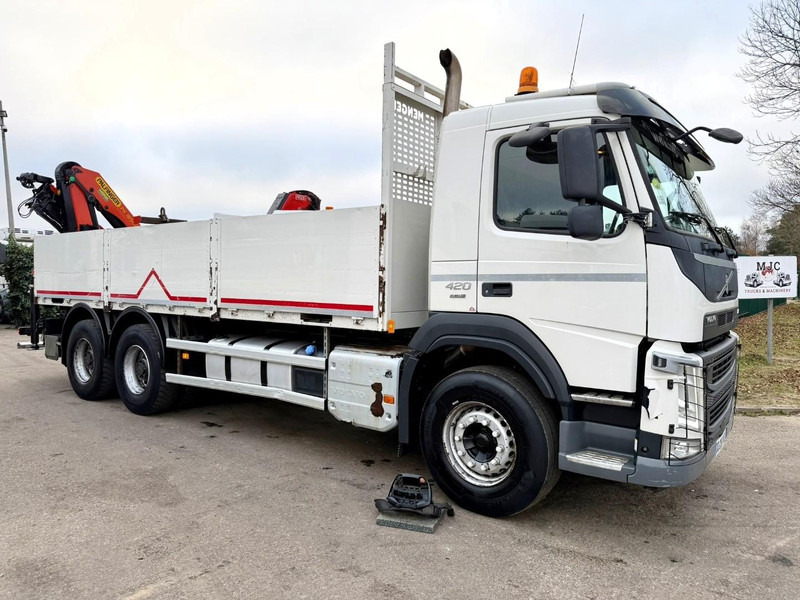 Volvo FM 420 6x4 + CRANE PALFINGER PK18502 SH B (3x) - ROTATOR - 5/6 F - TÜV 05/2026 - CG FR - PLATFORM 6m50 - I-Shift - 325.000km - STEEL SPRING / HUB REDUCTION - Камион с кран: снимка 2 Volvo FM 420 6x4 + CRANE PALFINGER PK18502 SH B (3x) - ROTATOR - 5/6 F - TÜV 05/2026 - CG FR - PLATFORM 6m50 - I-Shift - 325.000km - STEEL SPRING / HUB REDUCTION - Камион с кран: снимка 2