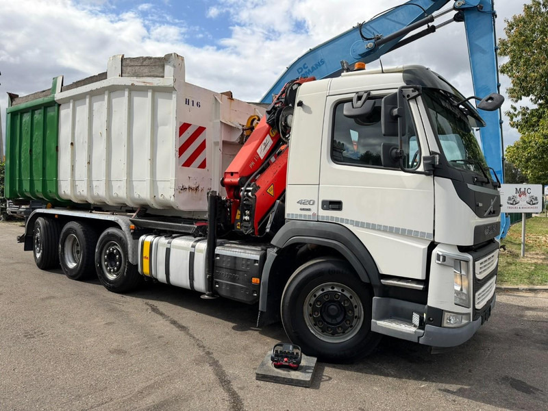 Volvo FM 420 8x2 HOOKLIFT + CRANE PALFINGER PK19.001 SLD B - *294.000km* - EURO 6 - LIFT + STEERING AXLE - I SHIFT - BE TRUCK - Мултилифт с кука камион, Камион с кран: снимка 2 Volvo FM 420 8x2 HOOKLIFT + CRANE PALFINGER PK19.001 SLD B - *294.000km* - EURO 6 - LIFT + STEERING AXLE - I SHIFT - BE TRUCK - Мултилифт с кука камион, Камион с кран: снимка 2