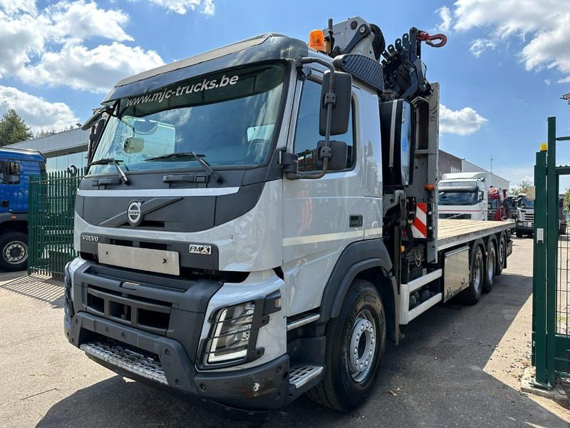 Volvo FMX 330 8x4 TRIDEM + CRANE EFFER 265 / 6S - PLATFORM 7m50 - EURO 6 - RADIO - *473.000km* - TÜV 05/2026 - BE TRUCK - Камион с кран: снимка 4 Volvo FMX 330 8x4 TRIDEM + CRANE EFFER 265 / 6S - PLATFORM 7m50 - EURO 6 - RADIO - *473.000km* - TÜV 05/2026 - BE TRUCK - Камион с кран: снимка 4