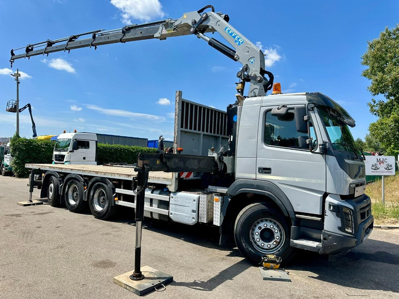 Volvo FMX 330 8x4 TRIDEM + CRANE EFFER 265 / 6S - PLATFORM 7m50 - EURO 6 - RADIO - *473.000km* - TÜV 05/2026 - BE TRUCK - Камион с кран: снимка 1 Volvo FMX 330 8x4 TRIDEM + CRANE EFFER 265 / 6S - PLATFORM 7m50 - EURO 6 - RADIO - *473.000km* - TÜV 05/2026 - BE TRUCK - Камион с кран: снимка 1