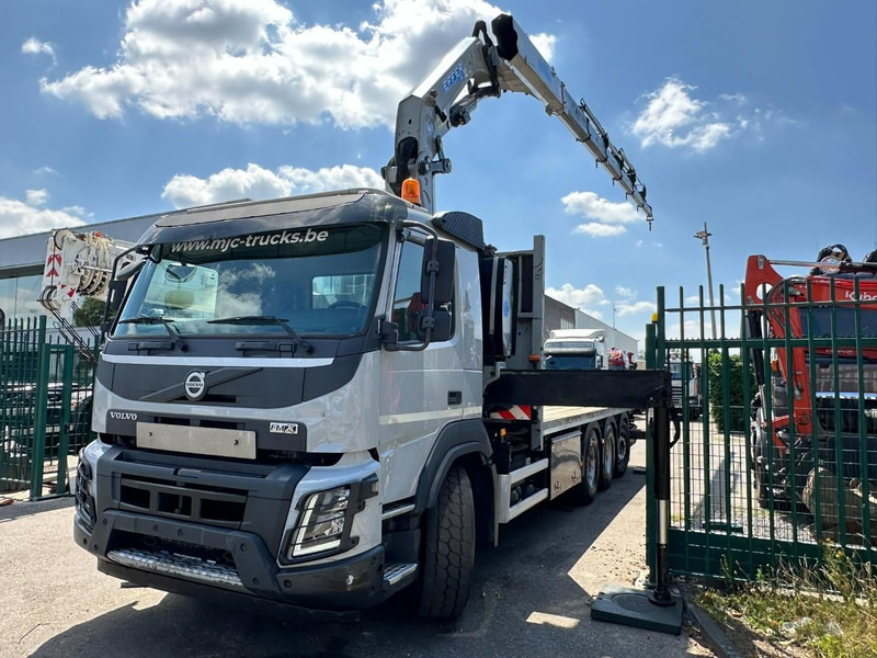Volvo FMX 330 8x4 TRIDEM PRITSCHE + KRAN EFFER 265 / 6S - PLATFORM 7m50 - EURO 6 - RADIO - *473.000km* - TÜV 05/2026 - BE TRUCK - Бордови камион, Камион с кран: снимка 5 Volvo FMX 330 8x4 TRIDEM PRITSCHE + KRAN EFFER 265 / 6S - PLATFORM 7m50 - EURO 6 - RADIO - *473.000km* - TÜV 05/2026 - BE TRUCK - Бордови камион, Камион с кран: снимка 5